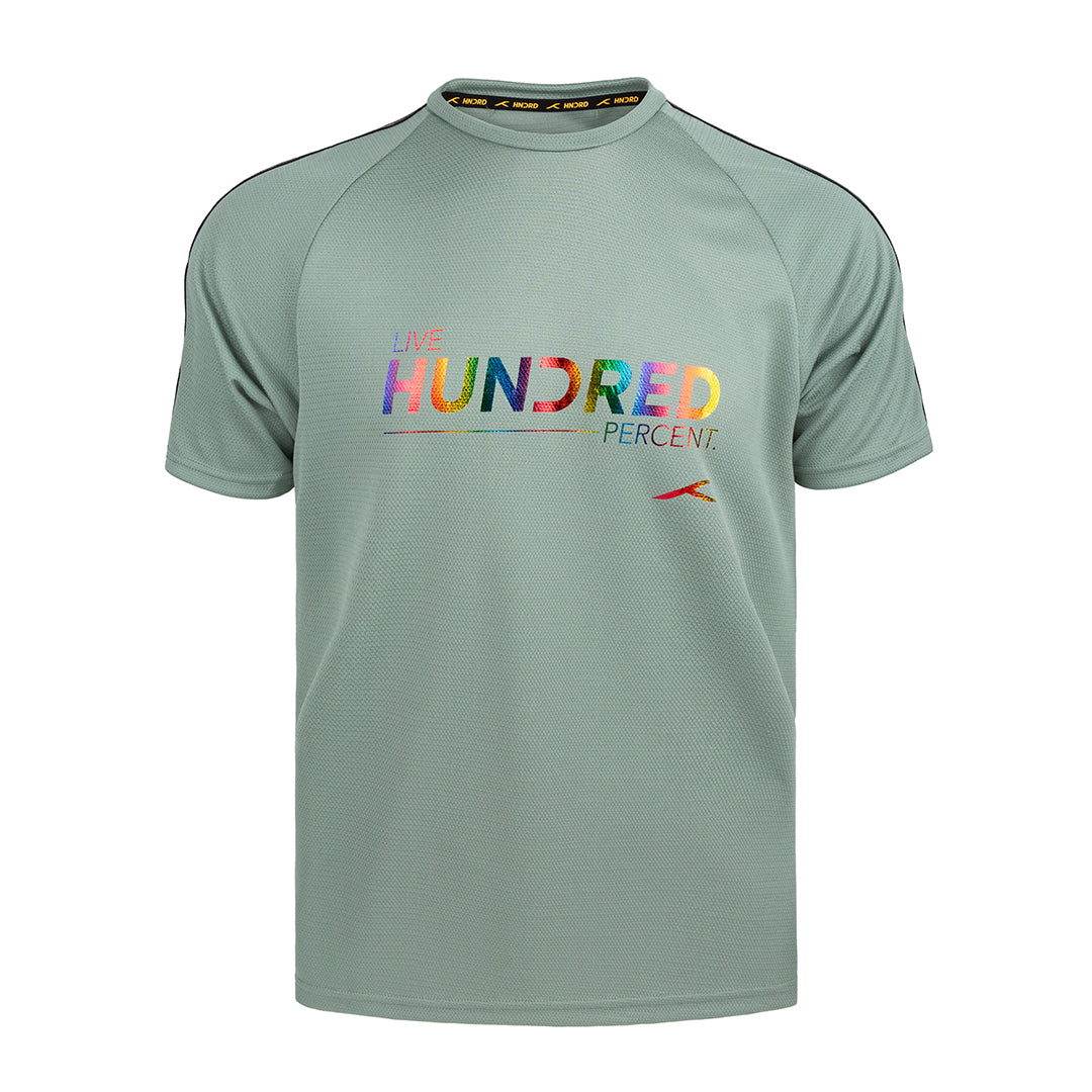 Rainbow Logo RN T-Shirt - Hedge Green