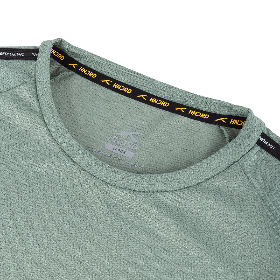 Rainbow Logo RN T-Shirt - Hedge Green