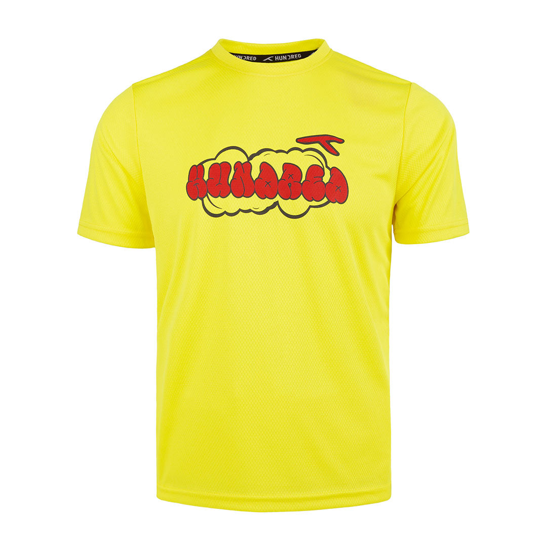 Cloud Logo T-Shirt - Light Yellow