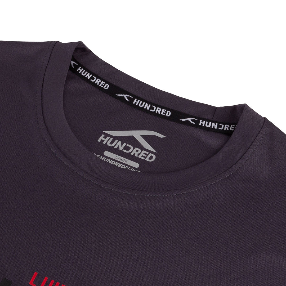 Live Hndrd Percent Logo T-Shirt - Dark Grey